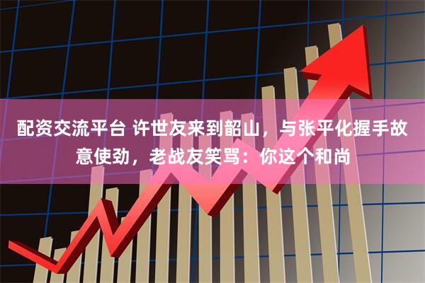 配资交流平台 许世友来到韶山，与张平化握手故意使劲，老战友笑骂：你这个和尚